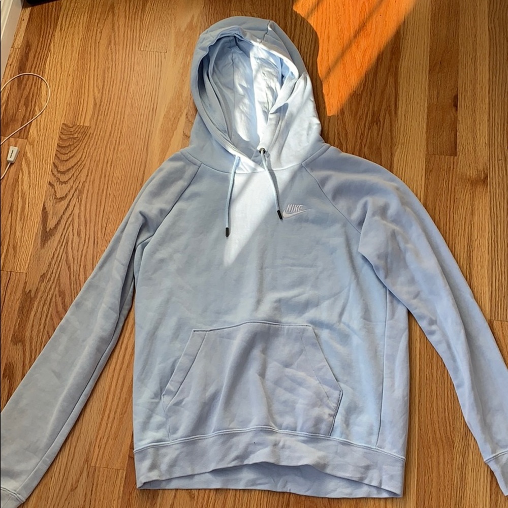blue nike sweatshirt